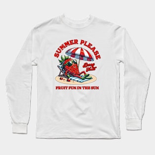 Summer please Long Sleeve T-Shirt